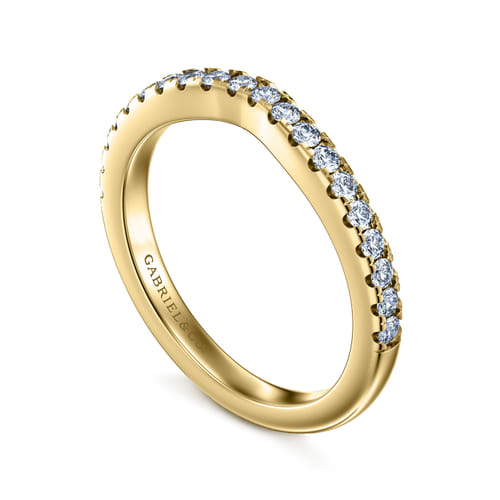 14K Yellow Gold Matching Wedding Band