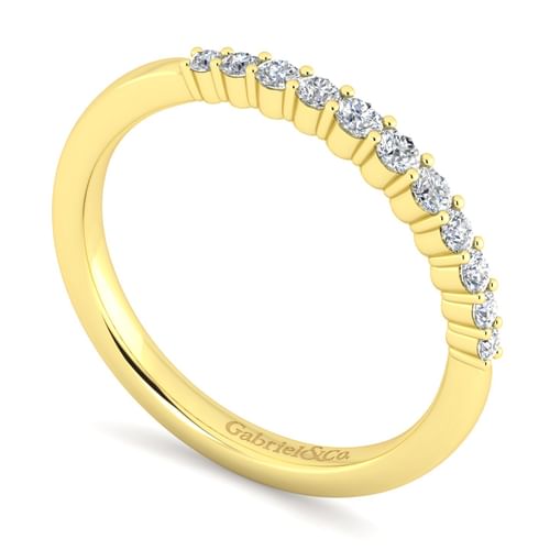14K Yellow Gold Matching Wedding Band