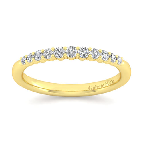 14K Yellow Gold Matching Wedding Band