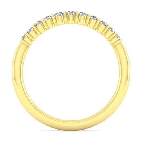 14K Yellow Gold Matching Wedding Band