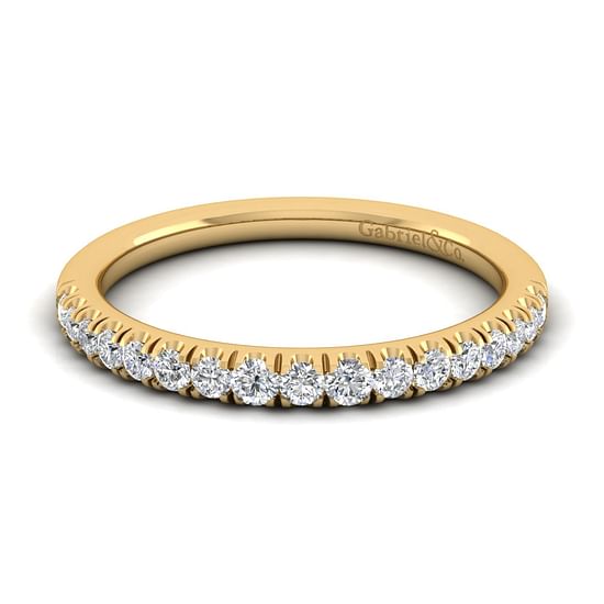 Gabriel - 14K Yellow Gold Matching Wedding Band