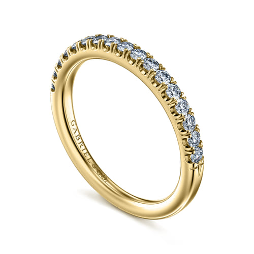 14K Yellow Gold Matching Wedding Band