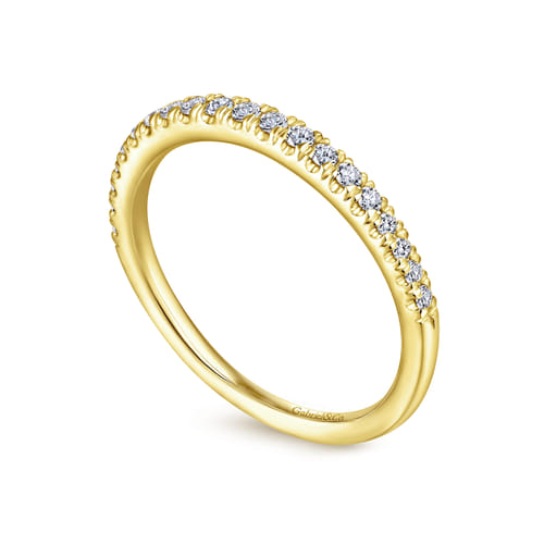 14K Yellow Gold Matching Wedding Band