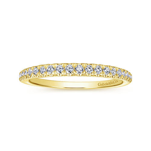 14K Yellow Gold Matching Wedding Band