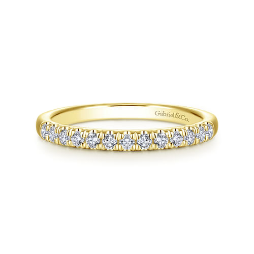 14K Yellow Gold Matching Wedding Band