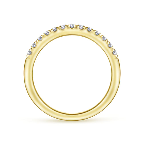 14K Yellow Gold Matching Wedding Band