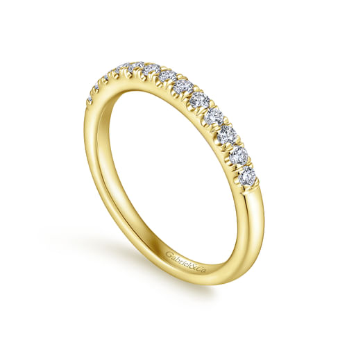 14K Yellow Gold Matching Wedding Band