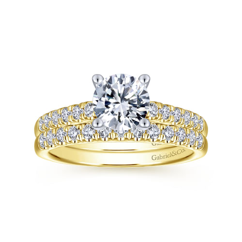 14K Yellow Gold Matching Wedding Band