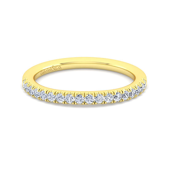 Gabriel - 14K Yellow Gold Matching Wedding Band