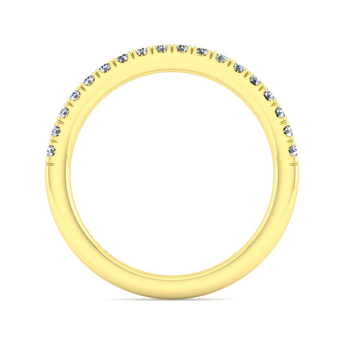 14K Yellow Gold Matching Wedding Band