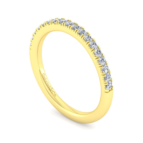 14K Yellow Gold Matching Wedding Band