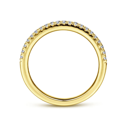 14K Yellow Gold Matching Wedding Band