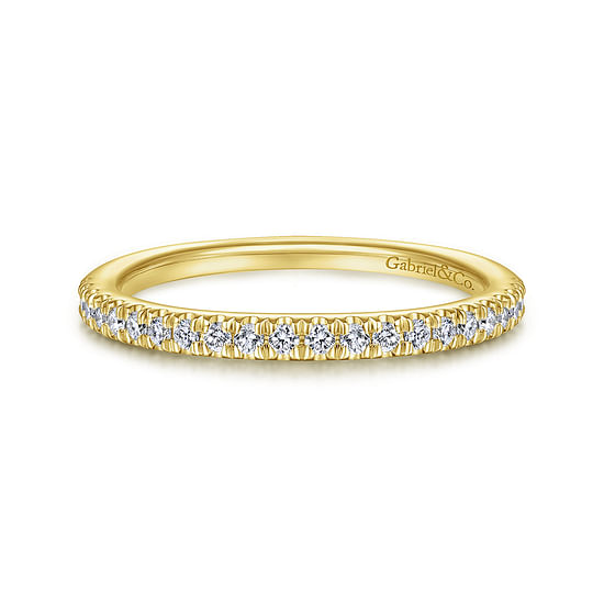 Gabriel - 14K Yellow Gold Matching Wedding Band