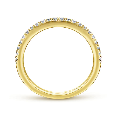 14K Yellow Gold Matching Wedding Band