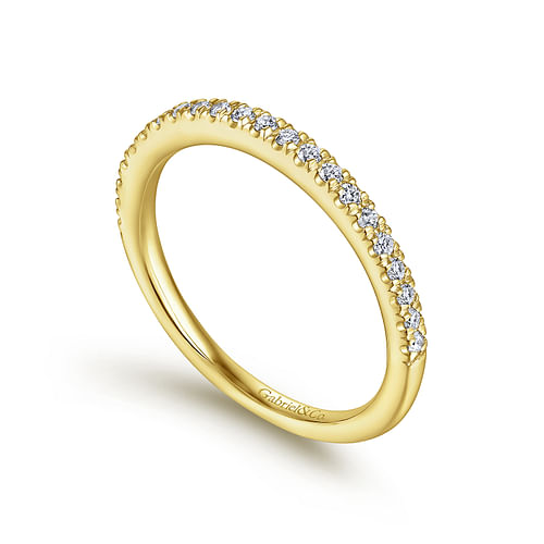 14K Yellow Gold Matching Wedding Band