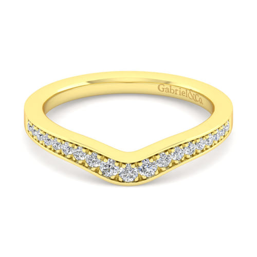 14K Yellow Gold Matching Wedding Band