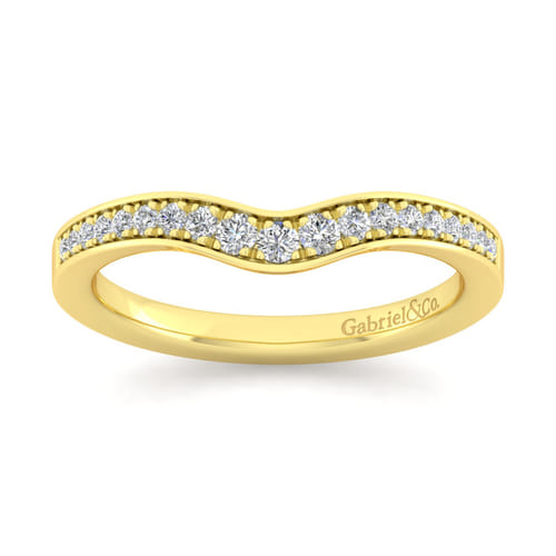 14K Yellow Gold Matching Wedding Band