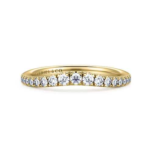 14K Yellow Gold Matching Wedding Band