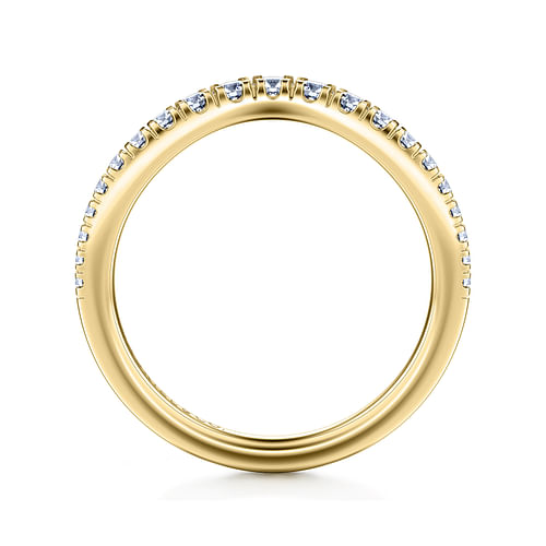 14K Yellow Gold Matching Wedding Band