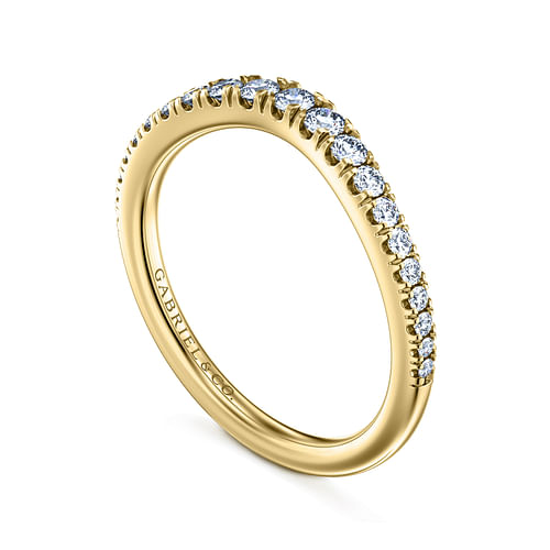 14K Yellow Gold Matching Wedding Band