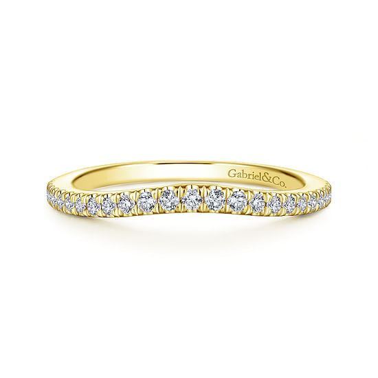 Gabriel - 14K Yellow Gold Matching Wedding Band