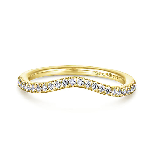 14K Yellow Gold Matching Wedding Band