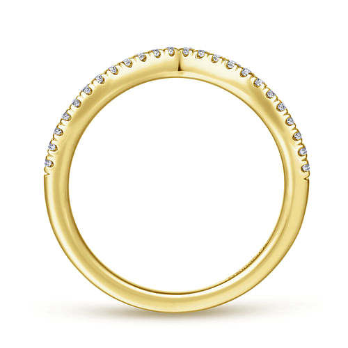 14K Yellow Gold Matching Wedding Band