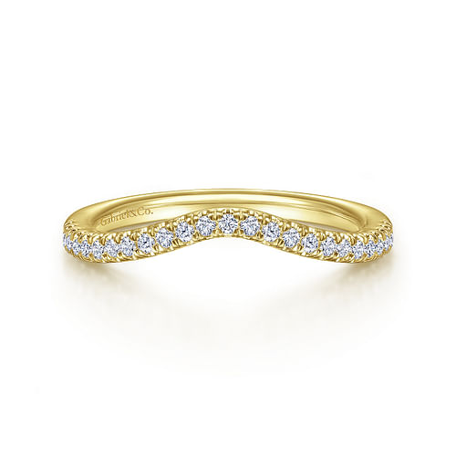 14K Yellow Gold Matching Wedding Band