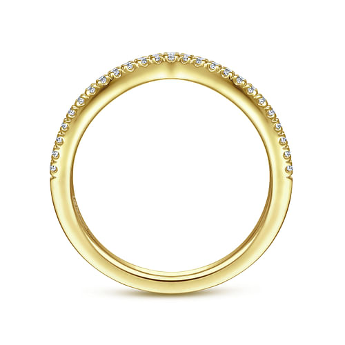 14K Yellow Gold Matching Wedding Band