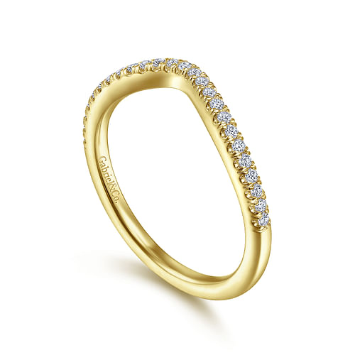 14K Yellow Gold Matching Wedding Band