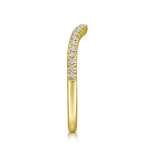 14K Yellow Gold Matching Wedding Band