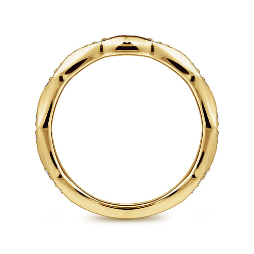 14K Yellow Gold Matching Wedding Band