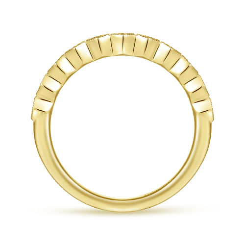 14K Yellow Gold Matching Wedding Band