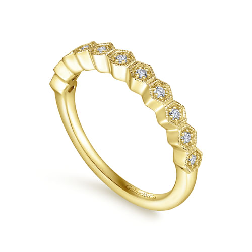14K Yellow Gold Matching Wedding Band