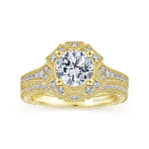 14K Yellow Gold Matching Wedding Band