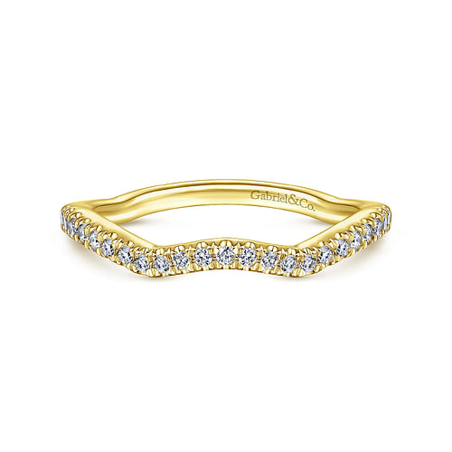 14K Yellow Gold Matching Wedding Band