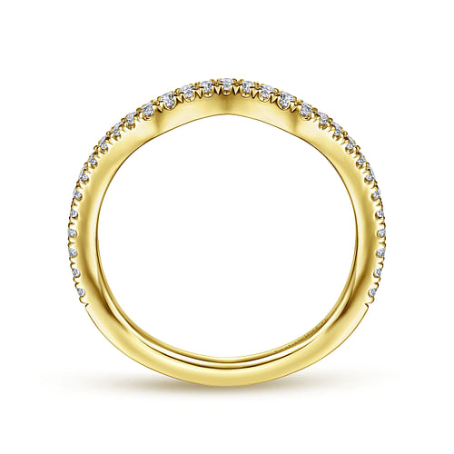 14K Yellow Gold Matching Wedding Band