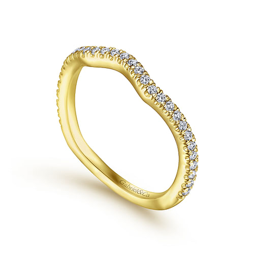 14K Yellow Gold Matching Wedding Band