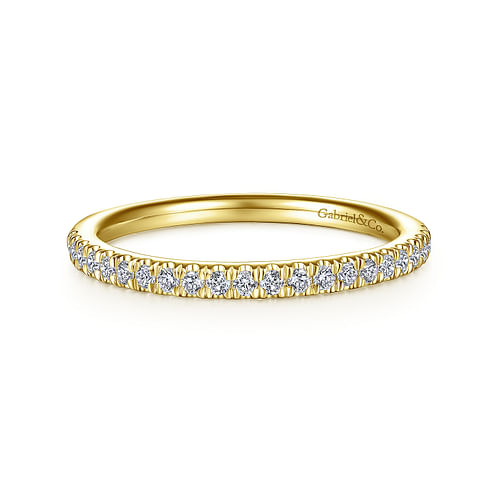 14K Yellow Gold Matching Wedding Band