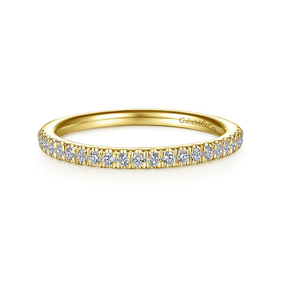 Gabriel - 14K Yellow Gold Matching Wedding Band