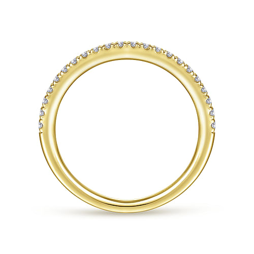 14K Yellow Gold Matching Wedding Band