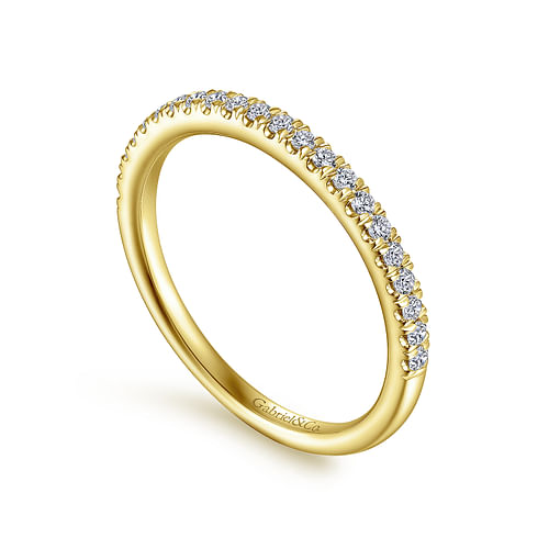 14K Yellow Gold Matching Wedding Band