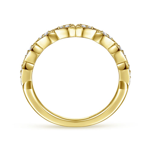 14K Yellow Gold Matching Wedding Band
