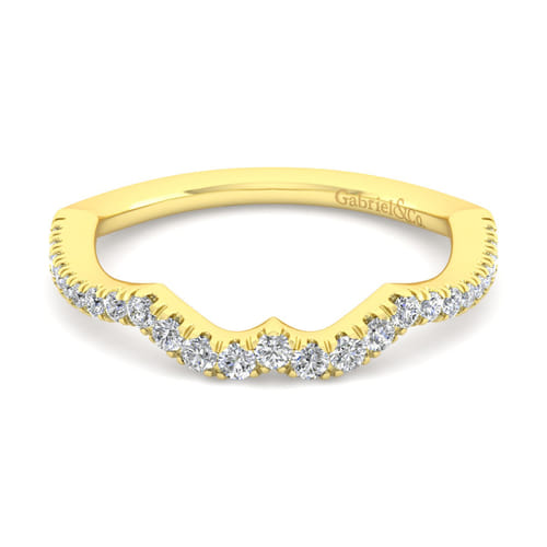 14K Yellow Gold Matching Wedding Band