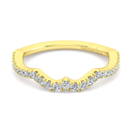 Gabriel - 14K Yellow Gold Matching Wedding Band