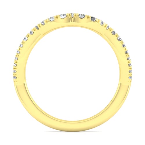 14K Yellow Gold Matching Wedding Band