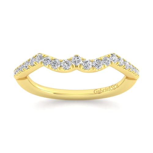 14K Yellow Gold Matching Wedding Band