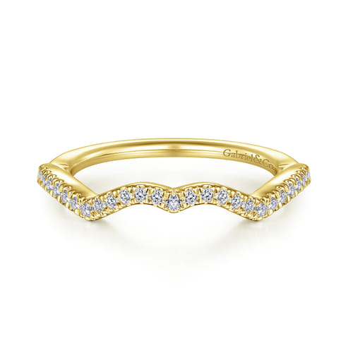 14K Yellow Gold Matching Wedding Band