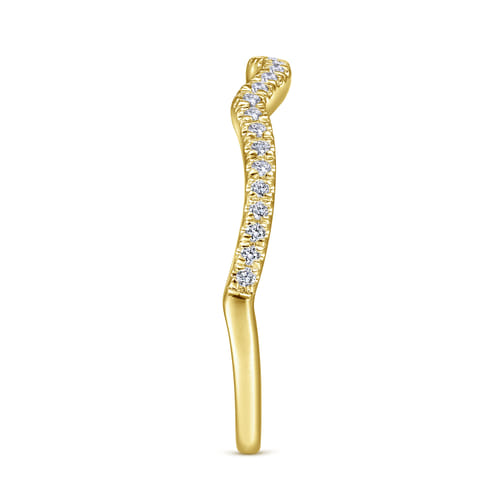 14K Yellow Gold Matching Wedding Band