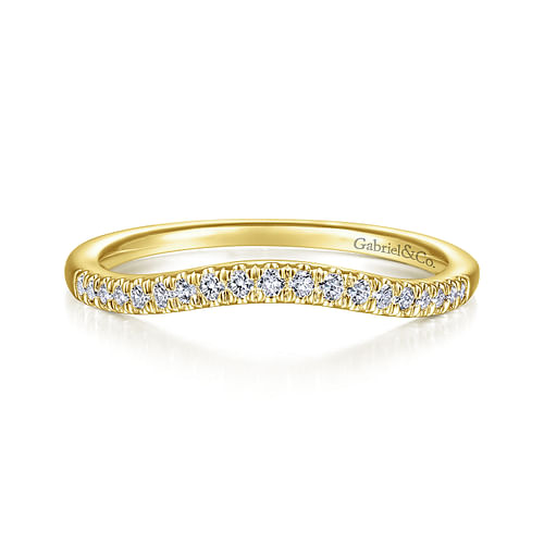 14K Yellow Gold Matching Wedding Band